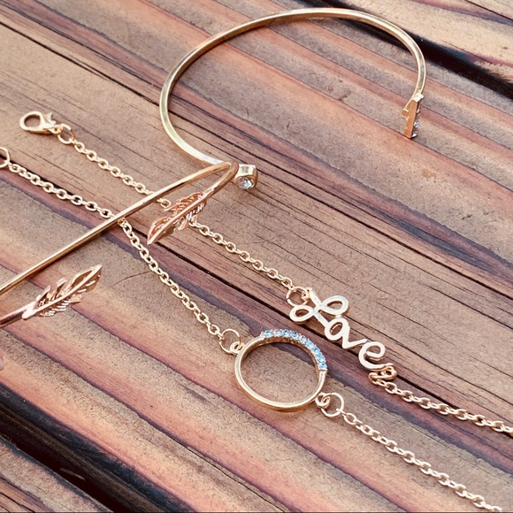 LOVE ♡ 4 PCs Bracelet GIFT SET - Picture 6 of 8